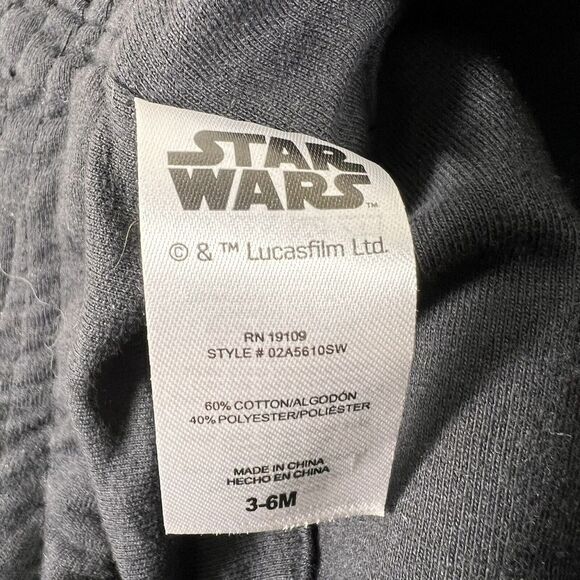 Star‎ Wars Empire Bucket Hat with Logo Infant 3-6 Months Black - Picture 3 of 4